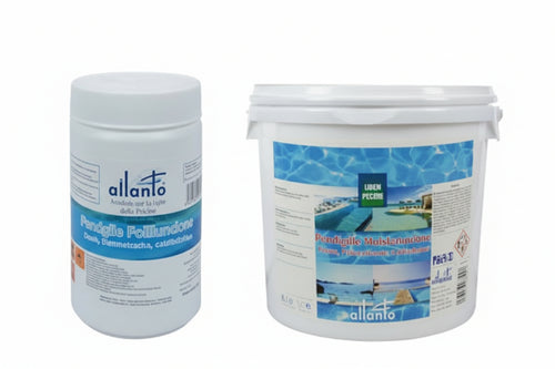 Pastiglie Polifunzione (Cloro, Flocculante, Antialghe)- - Kg.1 In Barattolo (Pastiglie Da Gr.200 L'Una) - 3 Pezzi Ailanto
