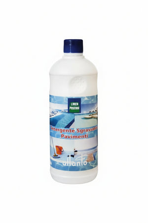 Detergente Sgrassante Liquido Per Piscina- - Lt.1 In Flacone - 3 Pezzi Ailanto