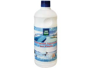 Detergente Sgrassante Liquido Per Piscina- - Lt.1 In Flacone - 3 Pezzi Ailanto