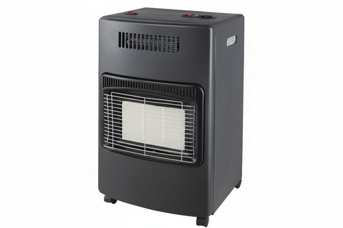 Stufa Infrarossi A Gas Gpl Ventilata 4200W Nera Cm.42X36X72H. Peso Kg.10 Syntesy