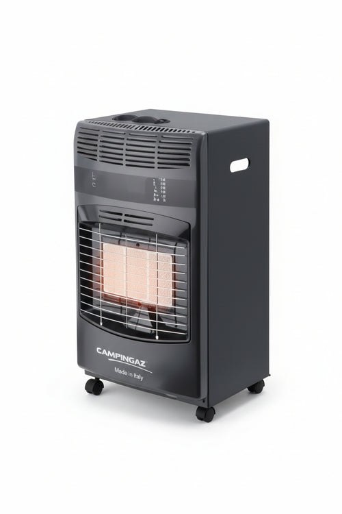 Stufa Infrarossi A Gas Gpl 4100W Nera Ir 5000 Misure Cm.45X35X78H. Peso Kg.13,4 Campingaz