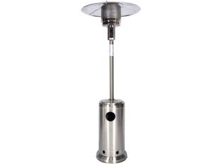 Ombrello Termico A Infrarossi 12 Kw Inox Misure Ø Cm.82X230H. Peso Kg.22 Syntesy