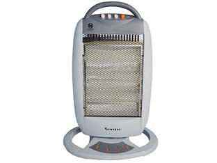 Stufa Alogena Rotante Design 1200W Cm.36X17X60H. Syntesy