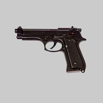 Pistola Scacciacani Beretta '92' Calibro 8 - Made In Italy