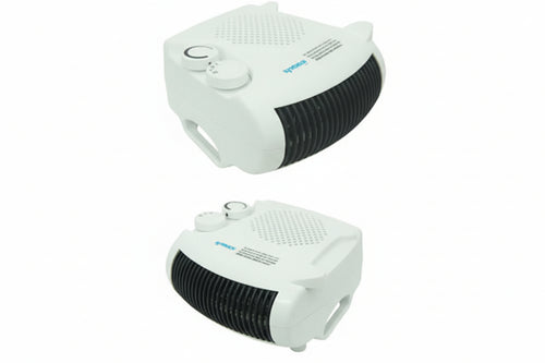 Termoventilatore Con Termostato Due Posizioni 2000W Cm.26X13X27H. Syntesy