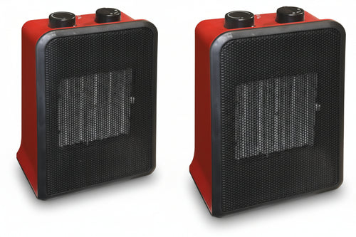 Termoventilatore Ceramico 1200/2000W Cm 17,5X13,5X26H. Syntesy