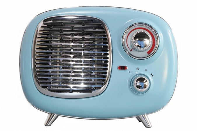 Termoventilatore Ceramico Radio 50 750/1500W Cm.28,5X13,8X23H. Syntesy