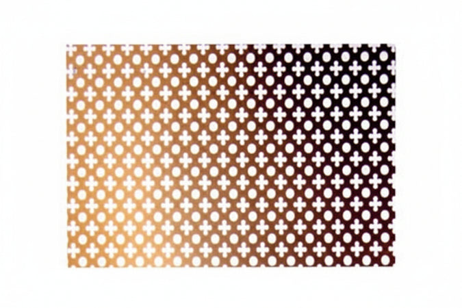 Lamiera Traforata Anodizzata Bronzo