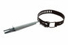 Collari Fermatubo Per Stufe Smaltato Marrone- - Ø Cm.8/14 Regolabile Con Tassello Ø Mm.8X40 - 10 Pezzi
