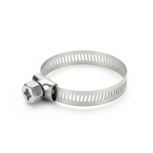 Collari Fermatubo Per Stufe Smaltato Nero- - Ø Cm.10/15 Regolabile Con Tassello Ø Mm.8X40 - 10 Pezzi