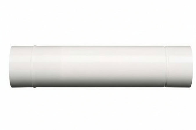 Tubo Porcellanato Per Stufe A Legna Bianco Ala Smalto Classic Ø Mm.140X500H. Ala