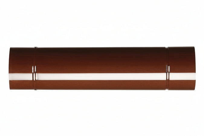 Tubo Porcellanato Per Stufe A Legna Marrone Ala Smalto Classic Ø Mm.130X1000H. Ala