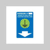 Cartello 'Dispersore N°' 20X30 Cm - 10 Pezzi