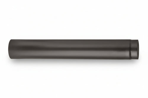 Tubo Porcellanato Per Stufe A Legna Nero Opaco Ala Smalto Top Ø Mm.120X500H. Ala