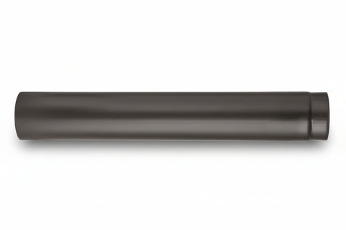 Tubo Porcellanato Per Stufe A Legna Nero Opaco Ala Smalto Top Ø Mm.120X1000H. Ala