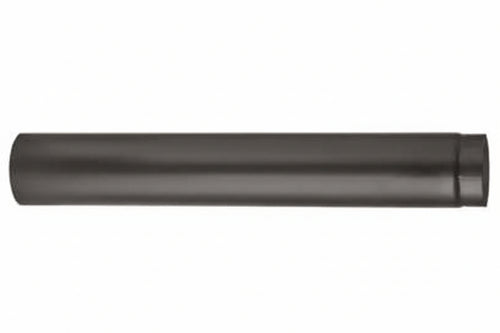 Tubo Porcellanato Per Stufe A Legna Nero Opaco Ala Smalto Top Ø Mm.130X250H. Ala