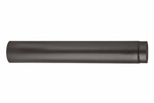 Tubo Porcellanato Per Stufe A Legna Nero Opaco Ala Smalto Top Ø Mm.130X1000H. Ala