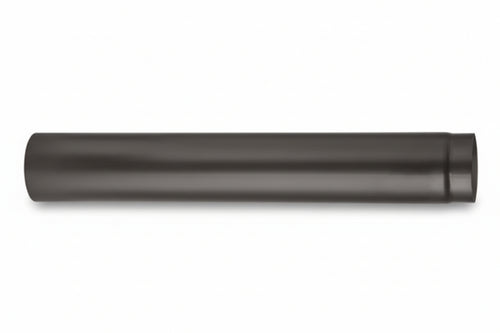 Tubo Porcellanato Per Stufe A Legna Nero Opaco Ala Smalto Top Ø Mm.150X500H. Ala