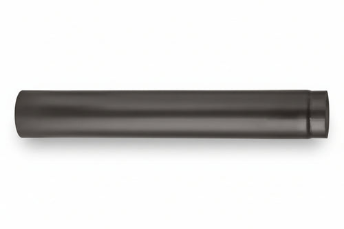 Tubo Porcellanato Per Stufe A Legna Nero Opaco Ala Smalto Top Ø Mm.150X1000H. Ala