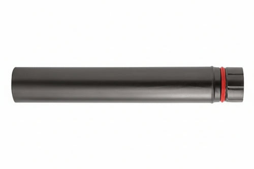 Tubo Porcellanato Per Stufe A Pellet Nero Opaco Ala Pellet Eco Ø Mm.80X250H. Ala