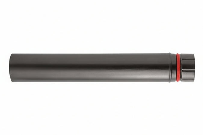 Tubo Porcellanato Per Stufe A Pellet Nero Opaco Ala Pellet Eco Ø Mm.80X250H. Ala