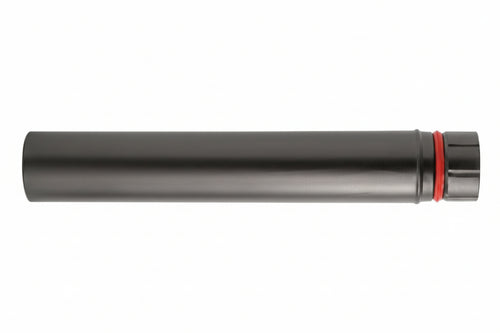 Tubo Porcellanato Per Stufe A Pellet Nero Opaco Ala Pellet Eco Ø Mm.100X250H. Ala