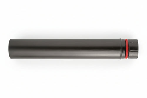 Tubo Porcellanato Per Stufe A Pellet Nero Opaco Ala Pellet Eco Ø Mm.100X1000H. Ala