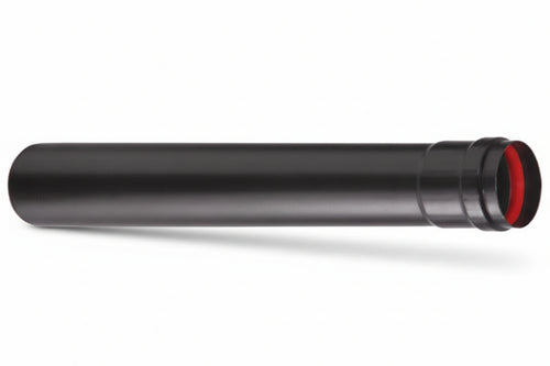 Tubo Per Stufe A Pellet Nero Opaco Ala Pellet Aeternum Ø Mm.80X500H. Ala