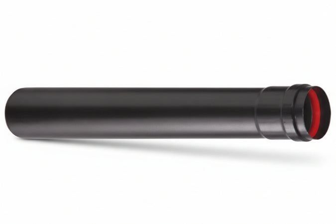 Tubo Per Stufe A Pellet Nero Opaco Ala Pellet Aeternum Ø Mm.80X500H. Ala