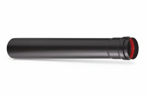 Tubo Per Stufe A Pellet Nero Opaco Ala Pellet Aeternum Ø Mm.100X250H. Ala