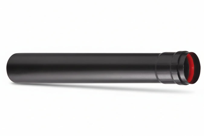 Tubo Per Stufe A Pellet Nero Opaco Ala Pellet Aeternum Ø Mm.100X1000H. Ala