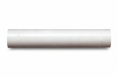 Tubo Porcellanato Per Stufe A Legna Bianco Lucido Ø Cm.10X25 Save