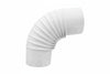 Gomito A 90 ° Porcellanato Per Stufe A Legna Bianco Lucido Ee ¸ Cm.14 Save