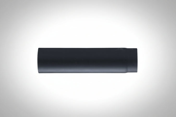 Tubo Plus Light Per Stufa Nero Opaco Ø Cm.15X100, Mm.0,7 Save