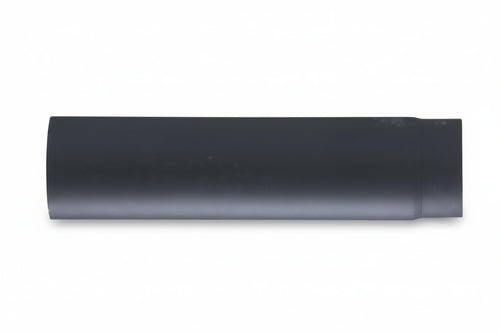Tubo Porcellanato Pesante Per Stufe A Legna Nero Opaco Ø Cm.12X50, Mm.1,2 Save