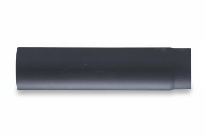 Tubo Porcellanato Pesante Per Stufe A Legna Nero Opaco Ø Cm.12X100, Mm.1,2 Save