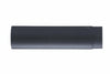 Tubo Porcellanato Pesante Per Stufe A Legna Nero Opaco Ø Cm.13X25, Mm.1,2 Save