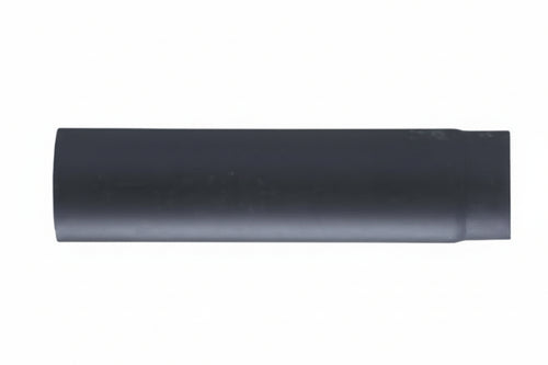 Tubo Porcellanato Pesante Per Stufe A Legna Nero Opaco Ø Cm.13X25, Mm.1,2 Save