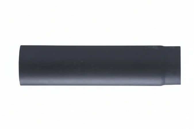 Tubo Porcellanato Pesante Per Stufe A Legna Nero Opaco Ø Cm.13X25, Mm.1,2 Save
