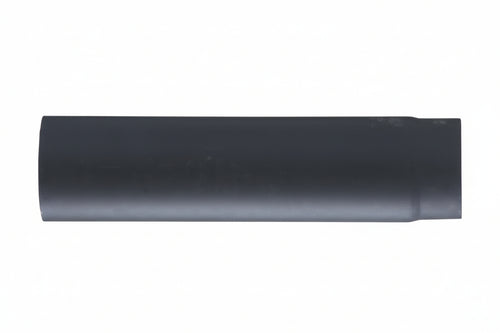 Tubo Porcellanato Pesante Per Stufe A Legna Nero Opaco Ø Cm.13X50, Mm.1,2 Save