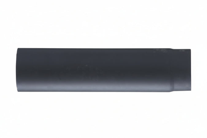 Tubo Porcellanato Pesante Per Stufe A Legna Nero Opaco Ø Cm.13X50, Mm.1,2 Save