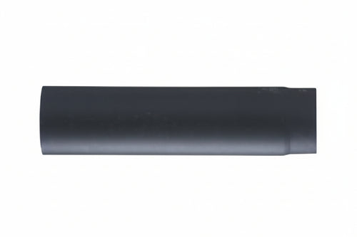 Tubo Porcellanato Pesante Per Stufe A Legna Nero Opaco Ø Cm.13X100, Mm.1,2 Save