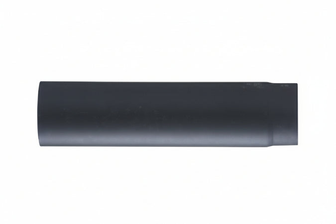Tubo Porcellanato Pesante Per Stufe A Legna Nero Opaco Ø Cm.13X100, Mm.1,2 Save
