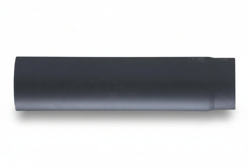 Tubo Porcellanato Pesante Per Stufe A Legna Nero Opaco Ø Cm.14X50, Mm.1,2 Save