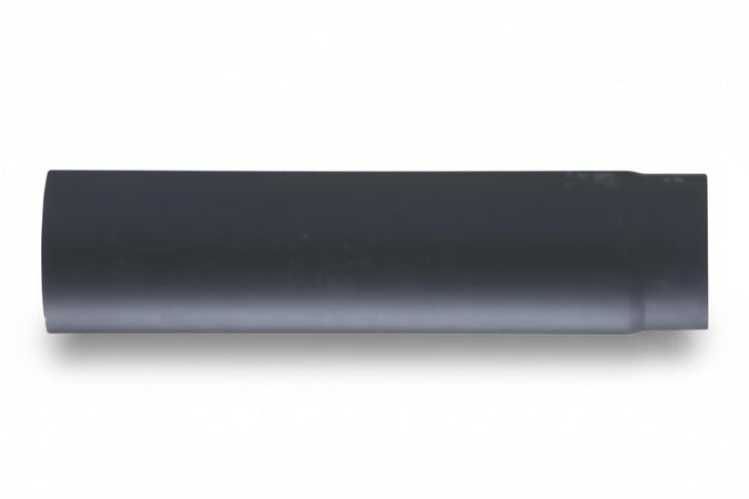 Tubo Porcellanato Pesante Per Stufe A Legna Nero Opaco Ø Cm.14X50, Mm.1,2 Save