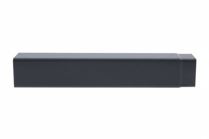 Tubo Porcellanato Pesante Per Stufe A Legna Nero Opaco Ø Cm.14X100, Mm.1,2 Save