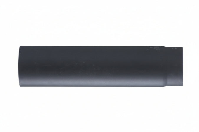 Tubo Porcellanato Pesante Per Stufe A Legna Nero Opaco Ø Cm.15X50, Mm.1,2 Save