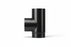 Raccordo A T F/F Porcell. Per Stufe Legna Nero Opaco Pesante Mm.1,2 Ø Cm.14 Save