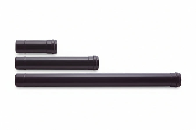 Tubo Per Stufe A Pellet Plus Nero Opaco Pesante Mm.1,2 Ø Cm.10X25 Save
