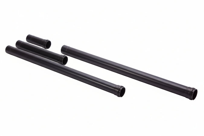 Tubo Per Stufe A Pellet Plus Nero Opaco Pesante Mm.1,2 Ø Cm.10X100 Save